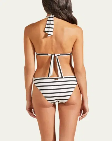 Vilebrequin Stripes Jersey Halter Bikini Top | Thumbnail 3