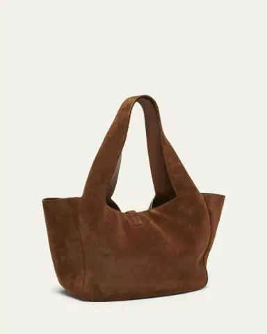 Saint Laurent Le 5 À 7 Bea YSL Cabas Tote Bag in Suede | Thumbnail 7 Saint Laurent Le 5 À 7 Bea YSL Cabas Tote Bag in Suede | Thumbnail 7