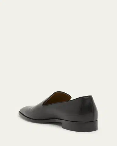 Christian Louboutin Men's Danny Flex Red-Sole Leather Loafers | Thumbnail 2