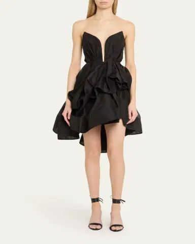 Zimmermann Illuminate Draped Mini Dress | Thumbnail 2