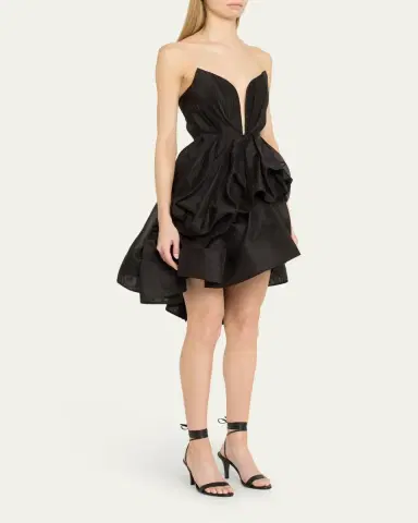 Zimmermann Illuminate Draped Mini Dress | Thumbnail 4
