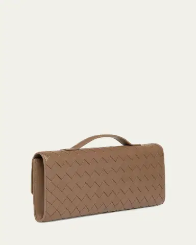 Bottega Veneta Long Andiamo Clutch Bag with Handle | Thumbnail 11
