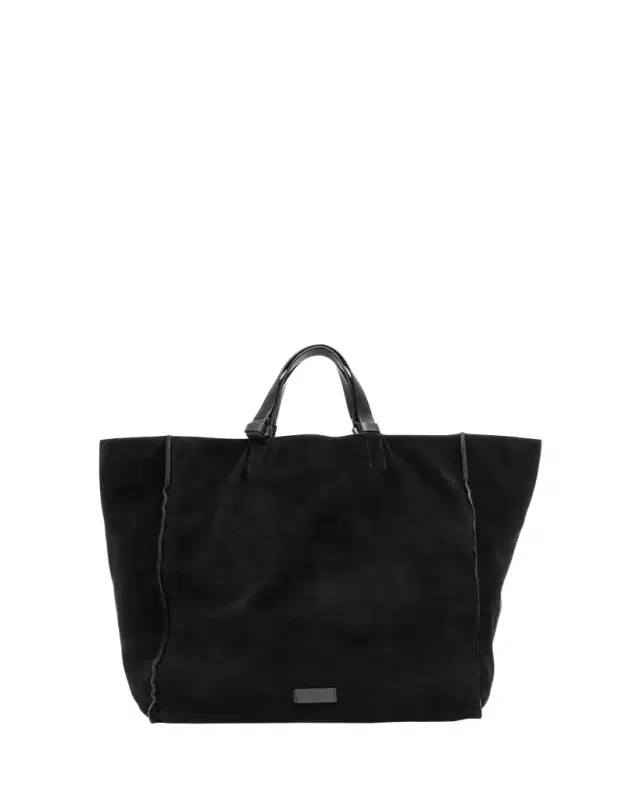 Giorgio Armani Men's Split Leather Tote Bag
