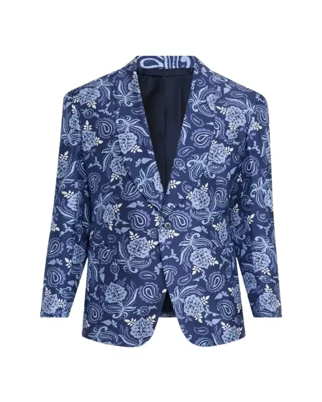 Men's Kent Paisley Silk Sport Coat