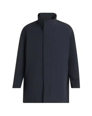 Giorgio Armani Men's Nylon Stretch Caban Coat | Thumbnail 1