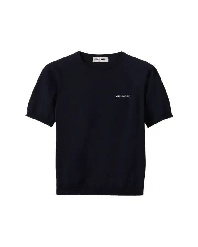 Short-Sleeve Crewneck Sweater