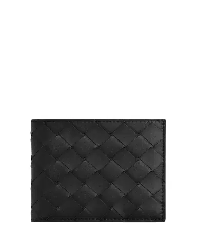 Bottega Veneta Men's Intrecciato 15 Bicolor Leather Bifold Wallet | Thumbnail 1 Bottega Veneta Men's Intrecciato 15 Bicolor Leather Bifold Wallet | Thumbnail 1