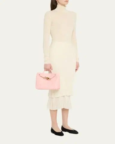 Bottega Veneta Andiamo Small Leather Top-Handle Bag | Thumbnail 17