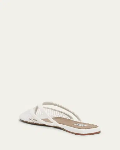Alaïa Net Leather Thong Mules | Thumbnail 2