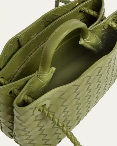 Bottega Veneta Andiamo Small Leather Top-Handle Bag | Thumbnail 12