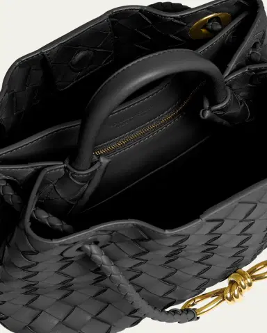 Bottega Veneta Andiamo Small Leather Top-Handle Bag | Thumbnail 8