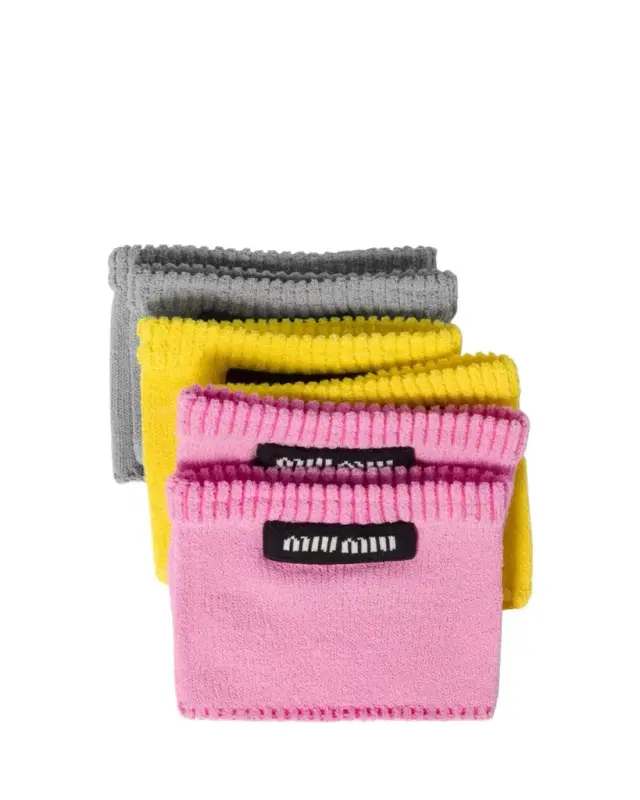 Logo Patch Viscose Socks, Set of 3