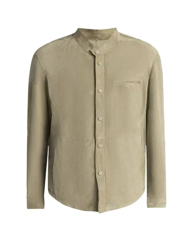 Men's Suede Overshirt