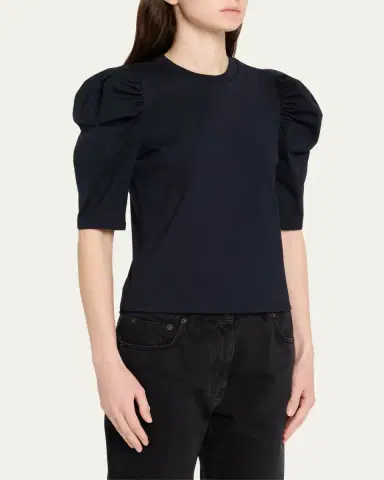 FRAME The Drape Tee | Thumbnail 4