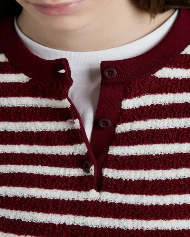 Prada Striped Knit Cropped Top | Thumbnail 4 Prada Striped Knit Cropped Top | Thumbnail 4