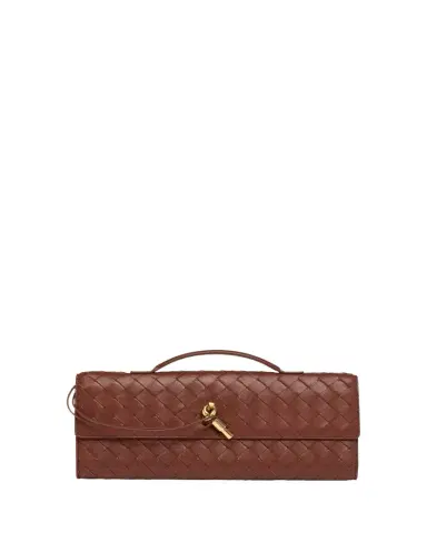 Bottega Veneta Long Andiamo Clutch Bag with Handle | Thumbnail 1