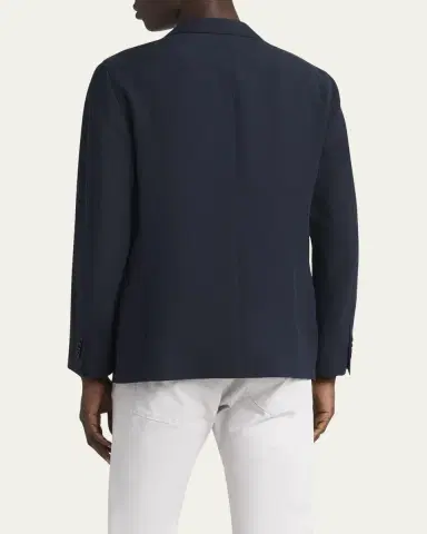 Giorgio Armani Men's Upton Linen Jacket | Thumbnail 3