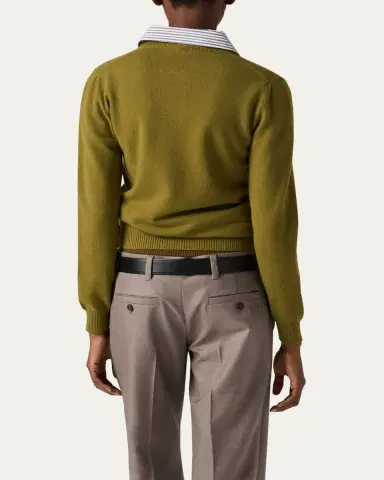 Miu Miu Collared Cashmere Cardigan | Thumbnail 3