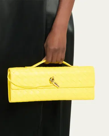Bottega Veneta Long Andiamo Clutch Bag with Handle | Thumbnail 18