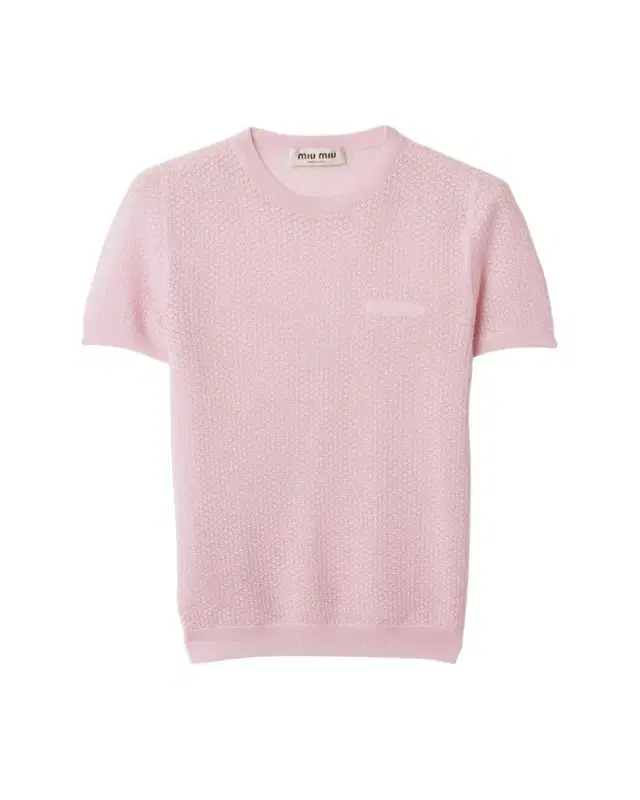 Cashmere Lacy Short-Sleeve Sweater