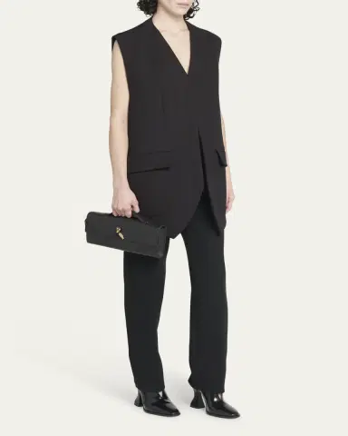 Bottega Veneta Long Andiamo Clutch Bag with Handle | Thumbnail 5