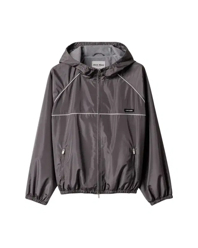 Hooded Zip Track Jacket