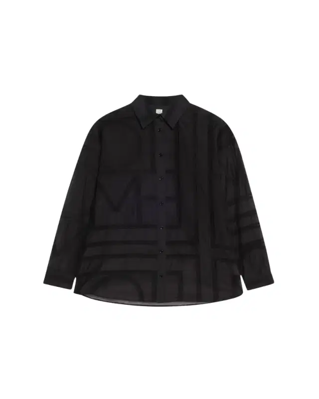 Monogram Crochet Embroidered Classic Shirt