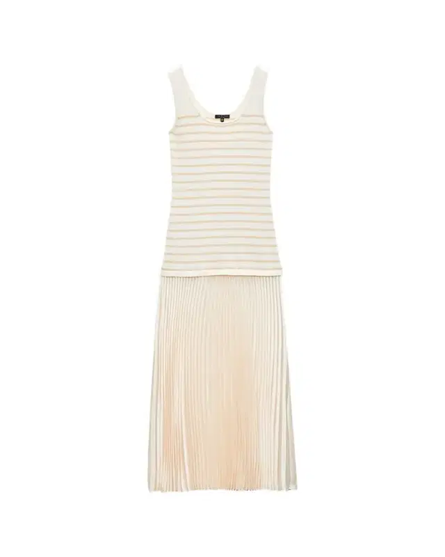 Millie Stripe Drop-Waist Tank Dress