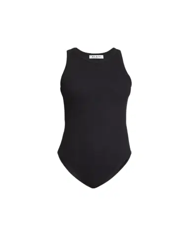 Alaïa Ribbed Sleeveless Bodysuit | Thumbnail 1