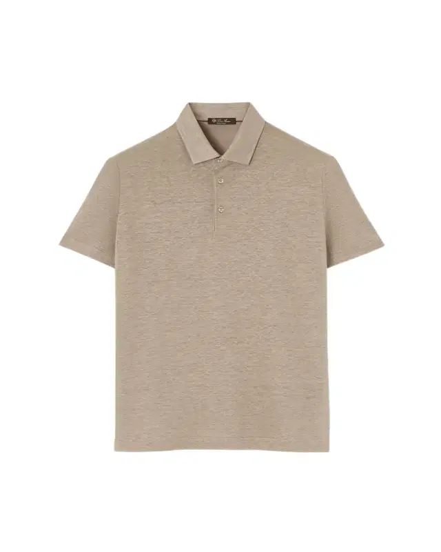 Men's Linen Jersey Dublon Polo Shirt Men's Linen Jersey Dublon Polo Shirt