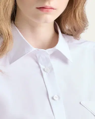 Prada Button Down Poplin Shirt | Thumbnail 4 Prada Button Down Poplin Shirt | Thumbnail 4