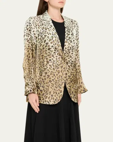 Kobi Halperin Wacks Ombre Leopard-Print Jacket | Thumbnail 4 Kobi Halperin Wacks Ombre Leopard-Print Jacket | Thumbnail 4