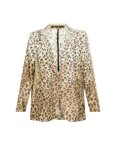 Kobi Halperin Wacks Ombre Leopard-Print Jacket | Thumbnail 1 Kobi Halperin Wacks Ombre Leopard-Print Jacket | Thumbnail 1