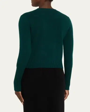 Guest in Residence Shrunken Crewneck Sweater in Cashmere | Thumbnail 15
