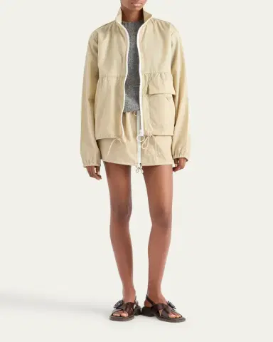Prada Re-Nylon Zip Up Jacket | Thumbnail 2