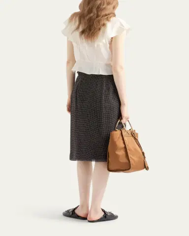 Prada Pleated Chiffon Printed Skirt | Thumbnail 3 Prada Pleated Chiffon Printed Skirt | Thumbnail 3
