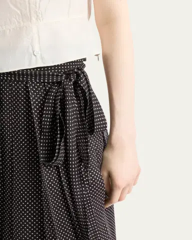 Prada Pleated Chiffon Printed Skirt | Thumbnail 5 Prada Pleated Chiffon Printed Skirt | Thumbnail 5