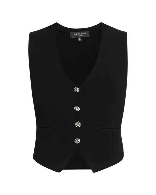 Ella Wool-Blend Vest