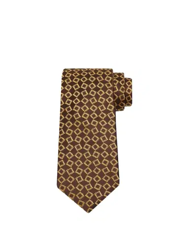Charvet Men's Square Jacquard Silk Tie | Thumbnail 1 Charvet Men's Square Jacquard Silk Tie | Thumbnail 1
