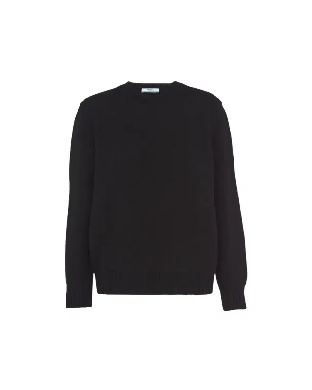 Cashmere Wool Crew-Neck Sweater