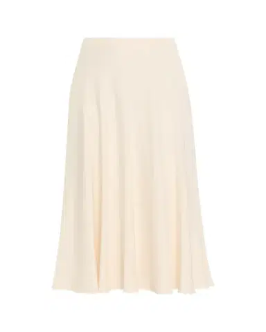 Loro Piana Erika Silk-Wool Cady Midi Skirt | Thumbnail 1 Loro Piana Erika Silk-Wool Cady Midi Skirt | Thumbnail 1