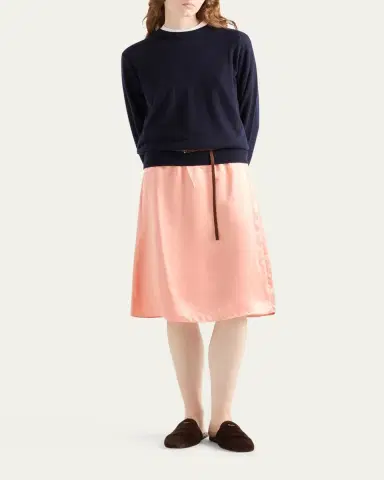 Prada Superfine Cashmere Knit Crewneck Sweater | Thumbnail 2 Prada Superfine Cashmere Knit Crewneck Sweater | Thumbnail 2