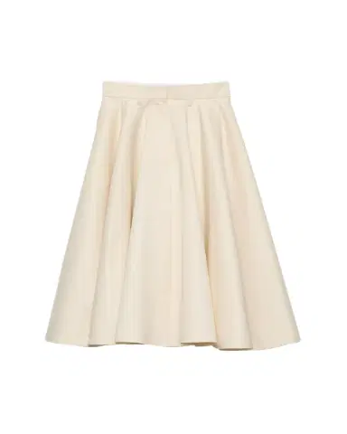 Prada Chino A-Line Midi Skirt | Thumbnail 1