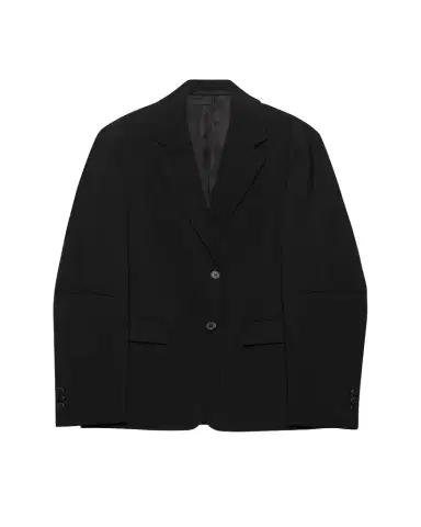 Prada Superfine Wool Single-Breasted Blazer | Thumbnail 1 Prada Superfine Wool Single-Breasted Blazer | Thumbnail 1