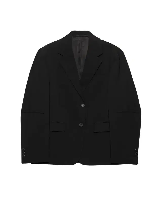 Superfine Wool Single-Breasted Blazer