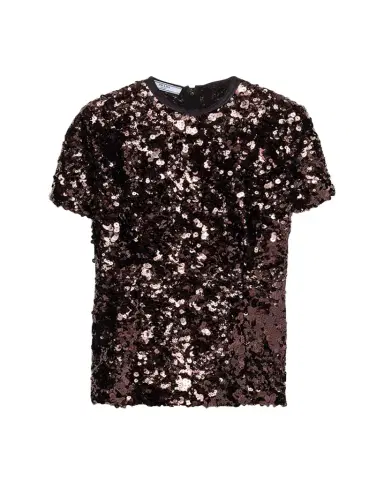 Prada Sequined Short-Sleeve Top | Thumbnail 1