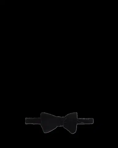 TOM FORD Men's Pre-Tied Velvet Bow Tie | Thumbnail 2