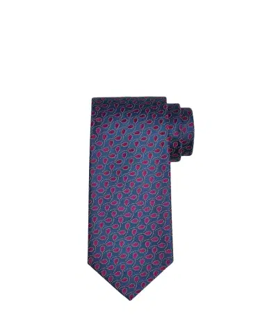 Charvet Men's Vine and Petal Silk Tie | Thumbnail 1 Charvet Men's Vine and Petal Silk Tie | Thumbnail 1