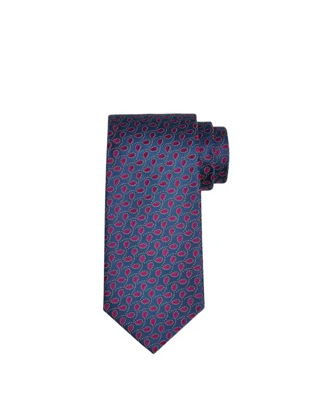 Charvet Men's Vine and Petal Silk Tie