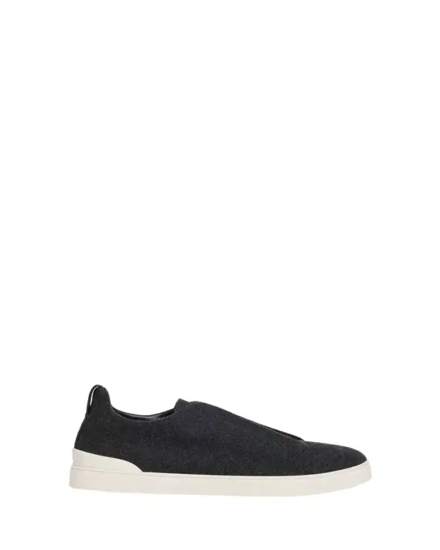 Men's Triple Stitch Oasi Cashmere Slip-On Sneakers